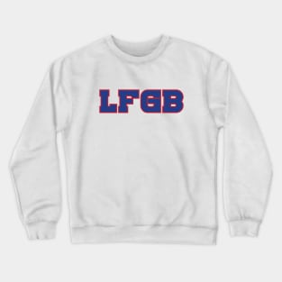 LFBG - White Crewneck Sweatshirt